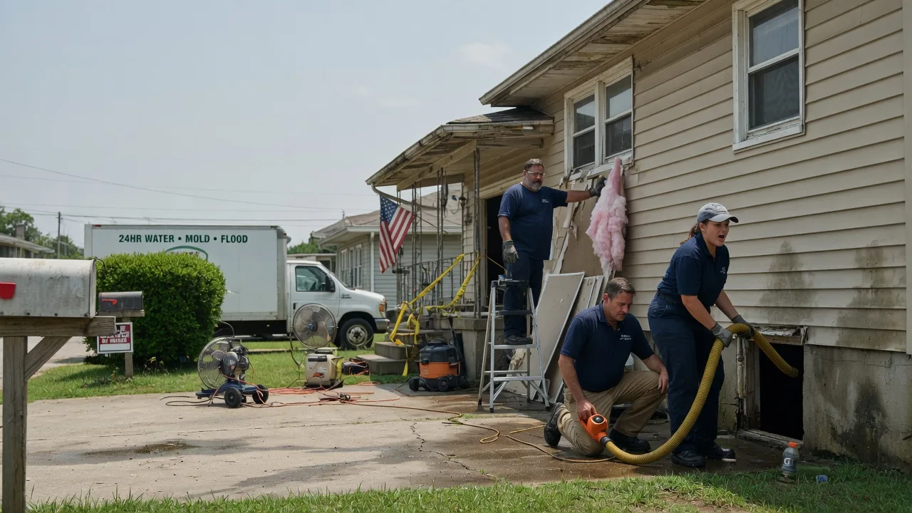 Water Damage Repair in Pocahontas, IL near me